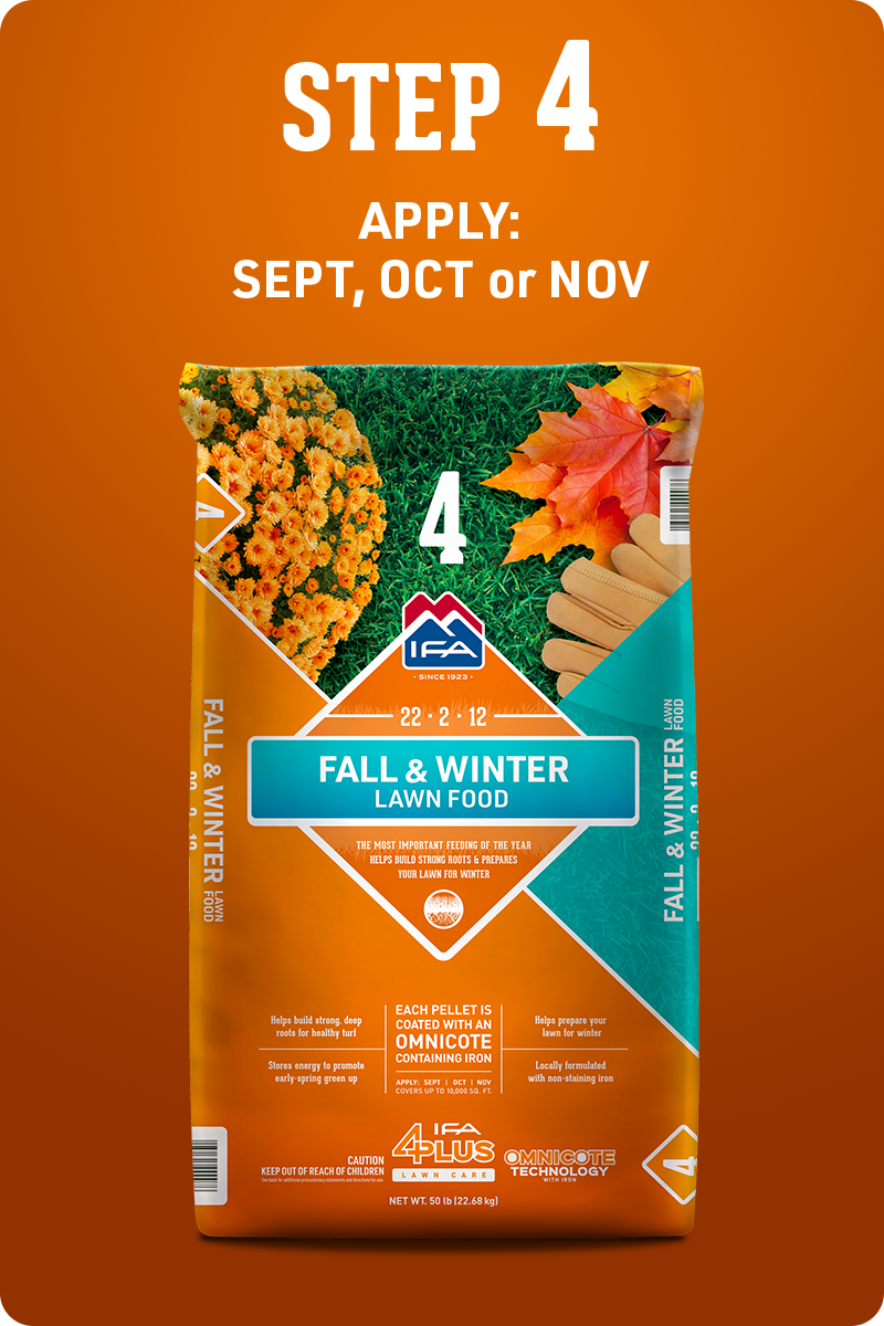 IFA Step 4 Fall & Winter Lawn Food