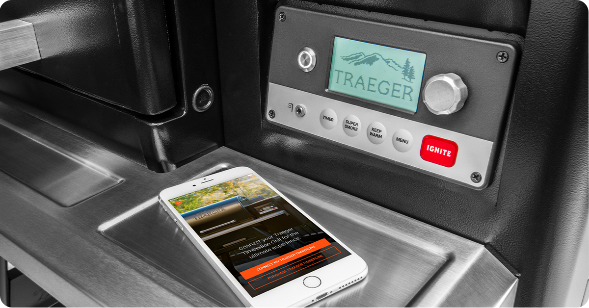 Traeger bluetooth controls