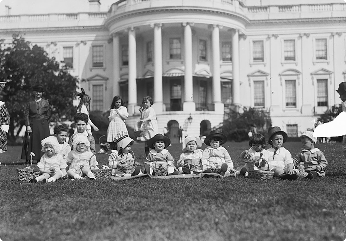 egg rolling tradition