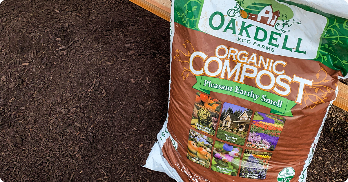 Oakdell organic earth compost