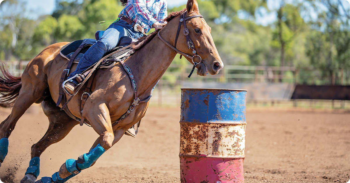 barrel racing