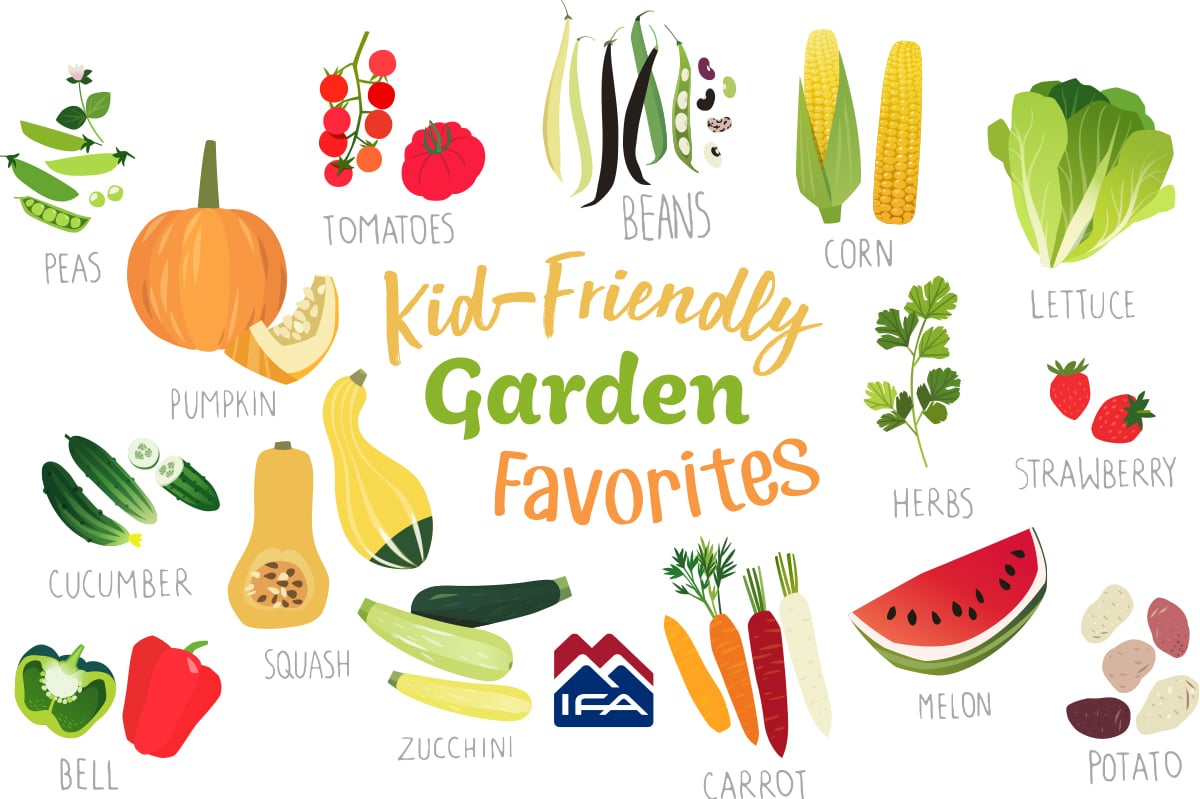 kid-friendly garden favorites