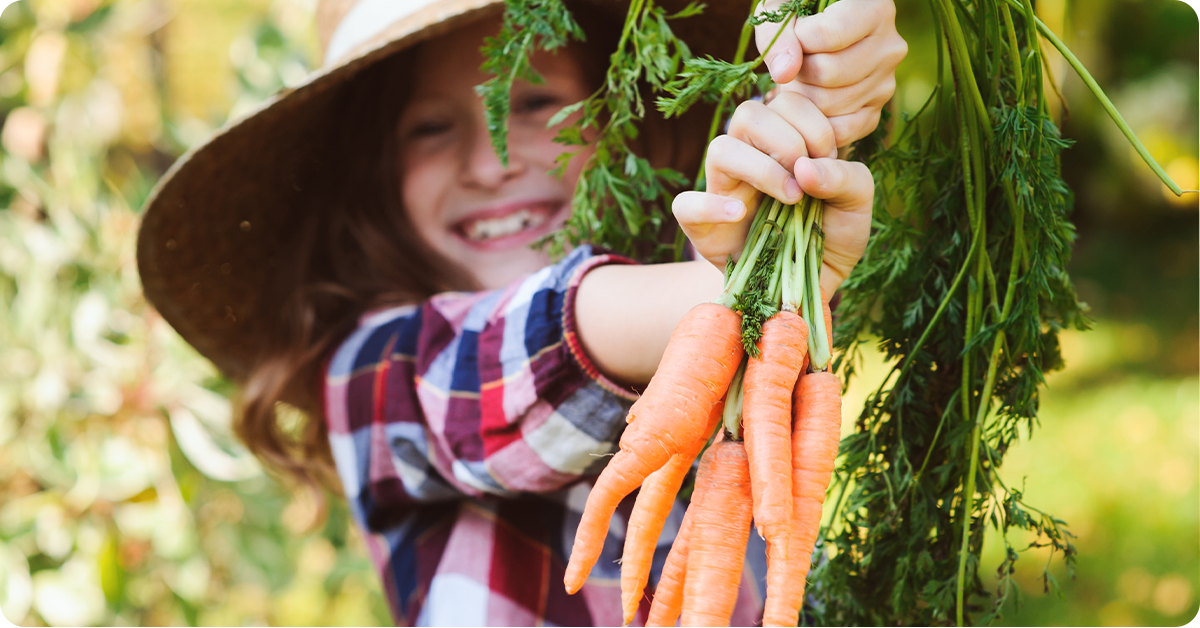 kids love growing carrots they can eat
