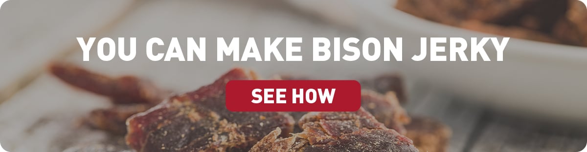 how to make bison jerky