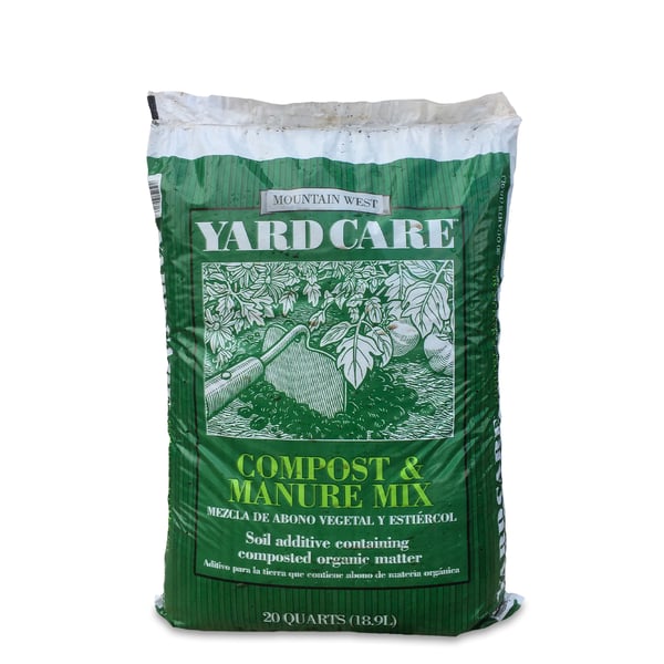 Mountain West Bark Steer Manure Compost Blend