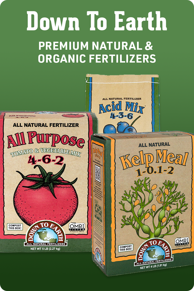 Down to Earth Fertilizers