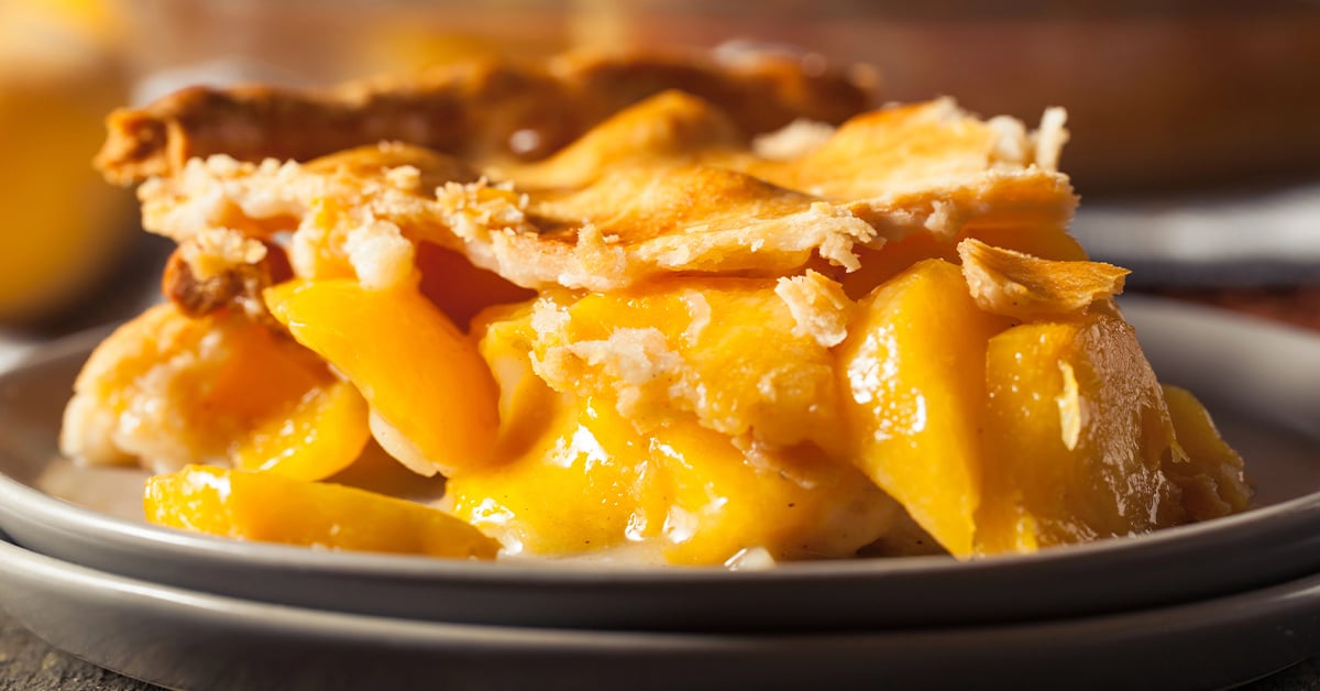 Paul Valcarce's Peach Pie